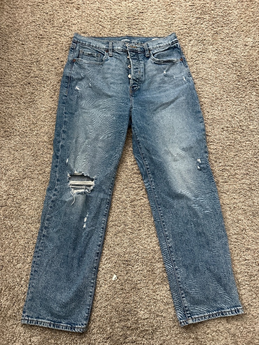 Old Navy Sky-Hi straight jean